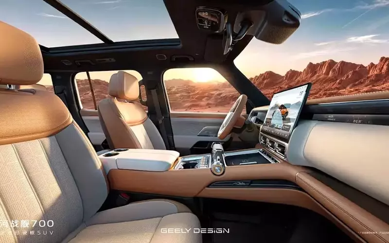 Geely's Galaxy Cruiser 700: Redefining Off-Road Luxury and Power