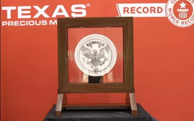 Texas Precious Metals Unveils World's Heaviest Silver Coin for America's 250th Anniversary
