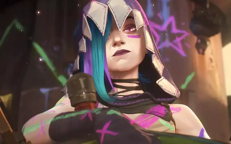 Hot Toys Reveals Fractured Jinx Figure from Arcane