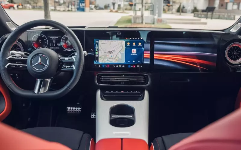 A Glimpse Inside the 2026 Mercedes-Benz CLA250+ Interior