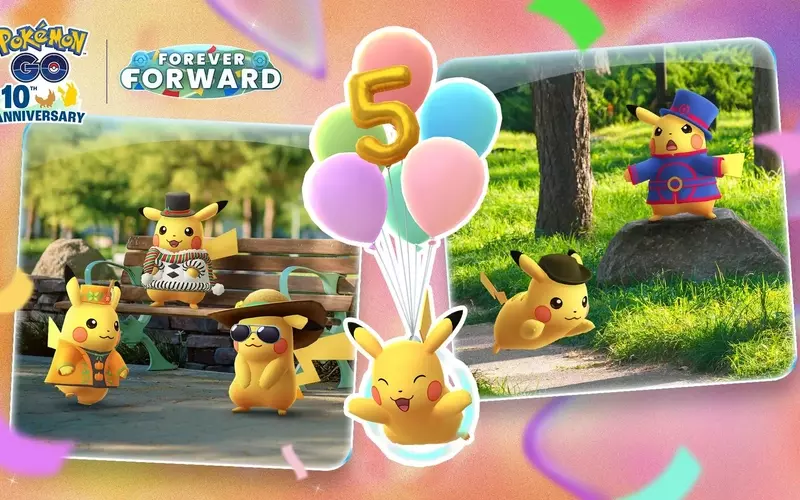Pikachu Celebration Event Returns to Pokemon GO with Abundant Costumed Forms