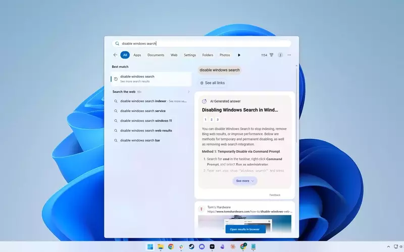 Windows 11 Start Menu and Search Enhancements Offer User-Centric Experience