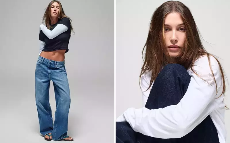 Hailey Bieber's 'The Hailey Jean' Collection with Gap