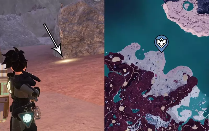 Obtaining Nightstar Sand in Palworld
