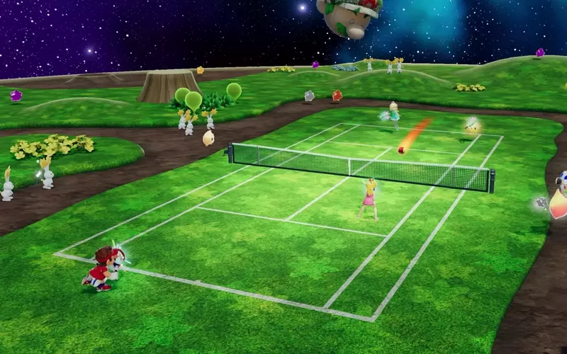 Mario Tennis Fever Receives Super Mario Galaxy-Themed Update and New Features