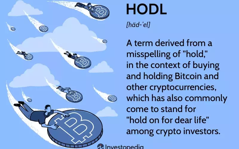 The "HODL" Phenomenon in Cryptocurrency and Investing