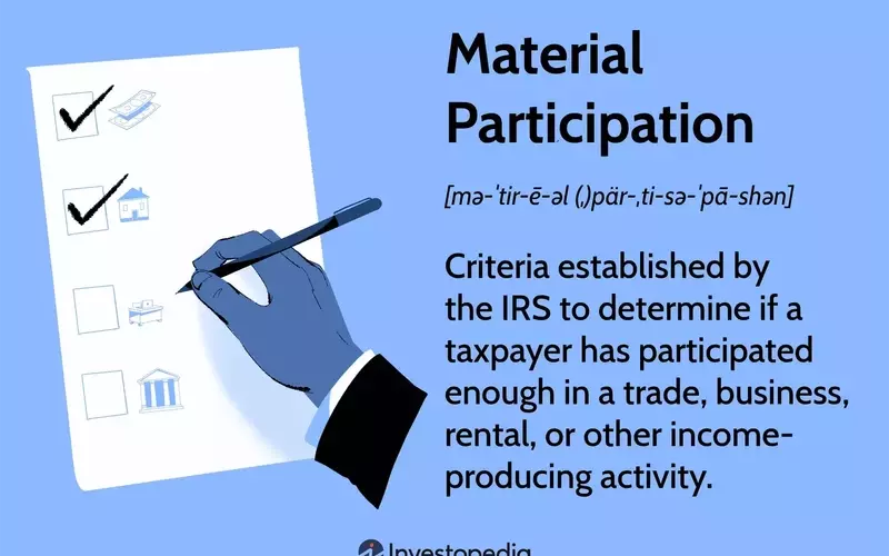 Understanding Material Participation Tests for Tax Purposes