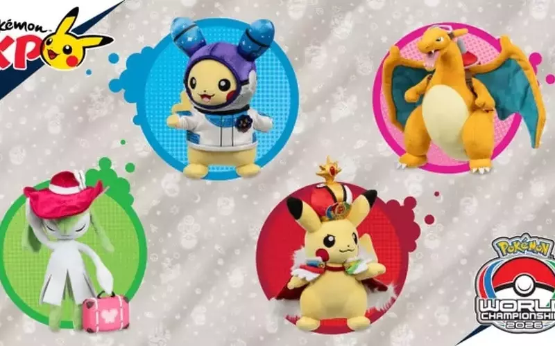 Exclusive Pokémon Plushies Unveiled for World Championships and PokémonXP Event